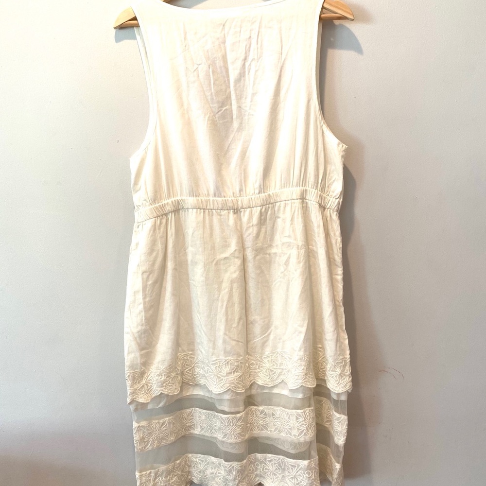 Anthropologie NWT Feather Bone 100% Cotton Dress - Picture 7 of 10